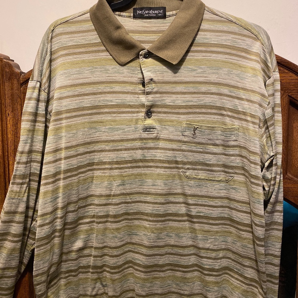 Yves Saint Laurent Polo Long Sleeved